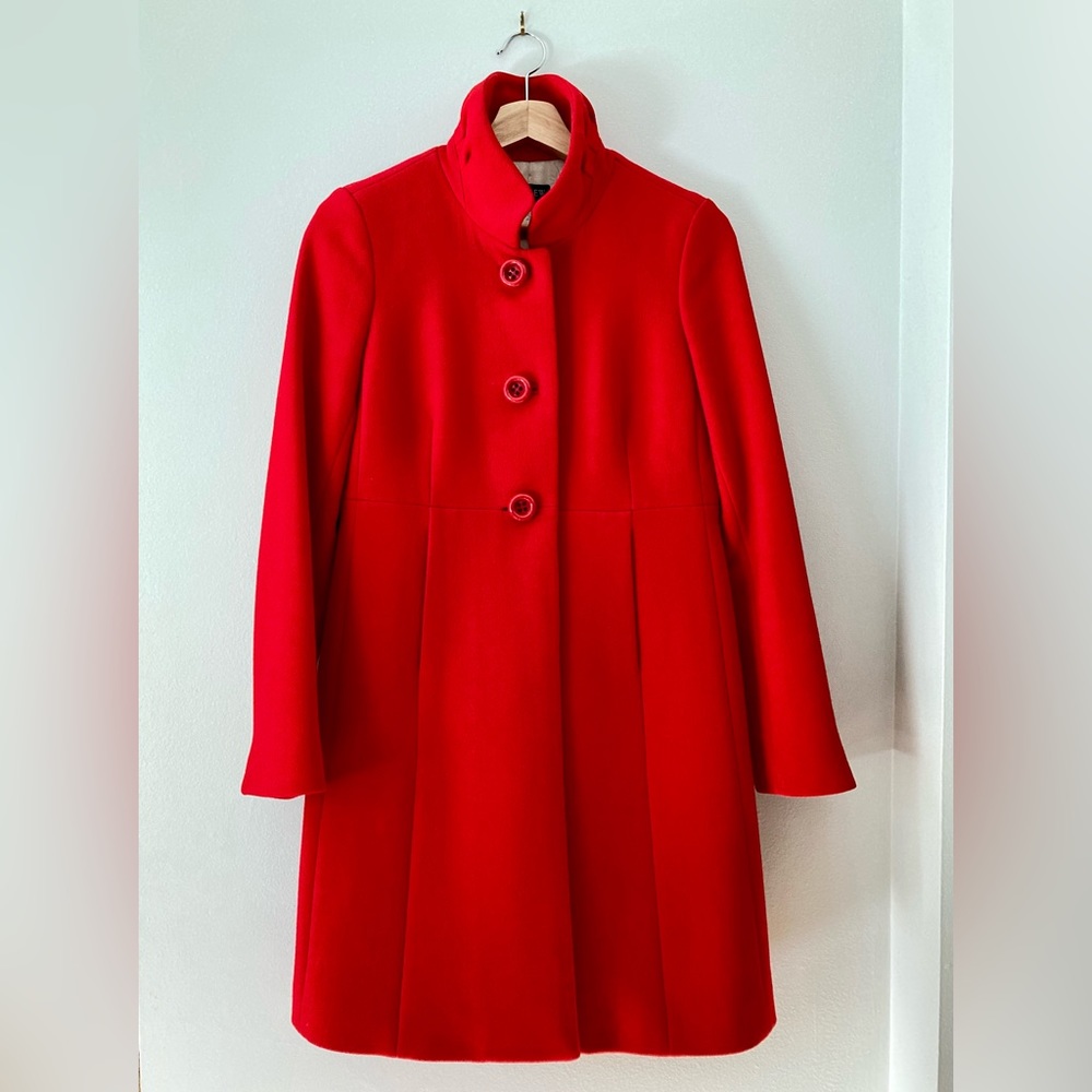 J. Crew Bella Coat Lined with Thinsulate, Sz 4 and Gorgeous!
